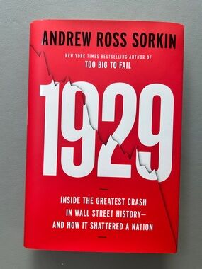 1929 Hardcover Book by Andrew Ross Sorkin Penguin Books 2025